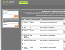 Tablet Screenshot of conf.meetcon.no